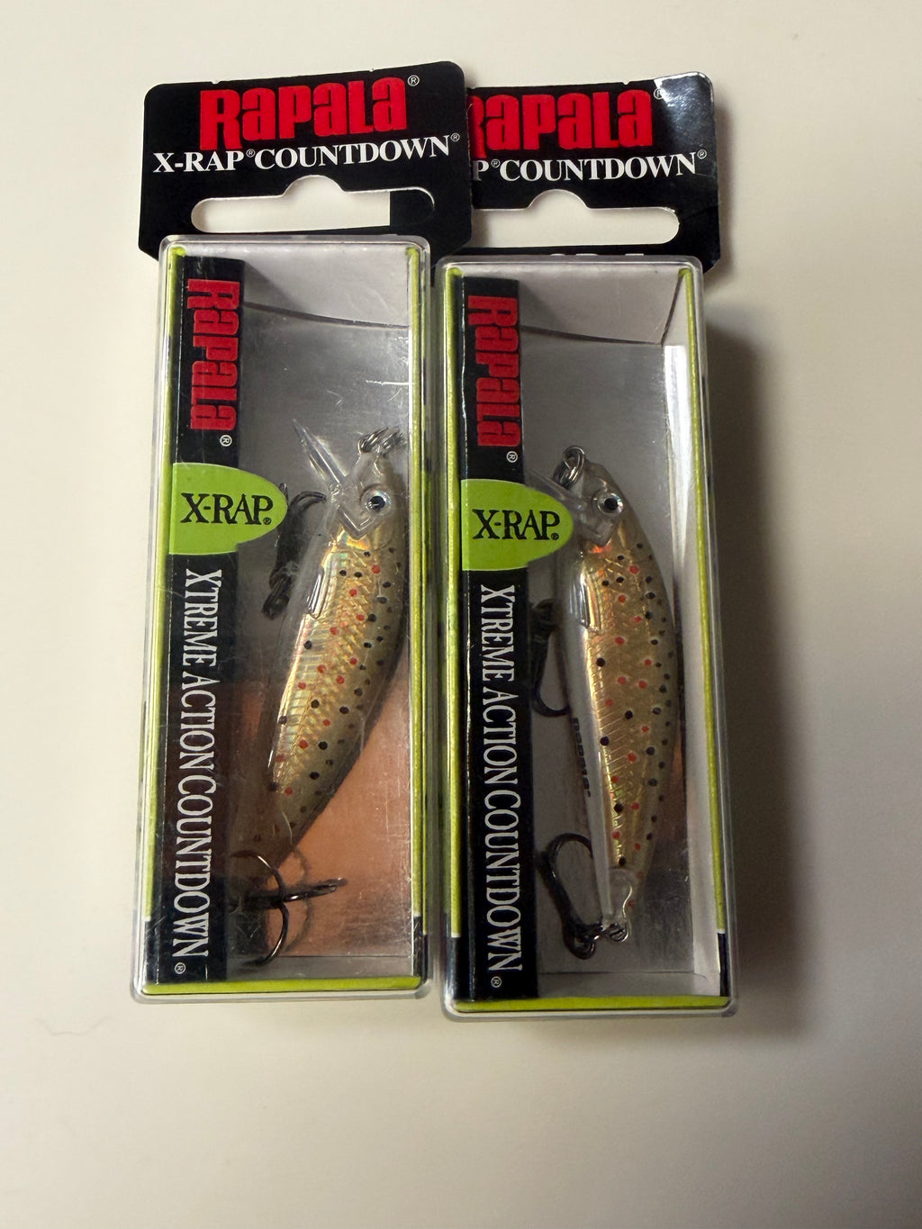 Rapala X-Rap countdown