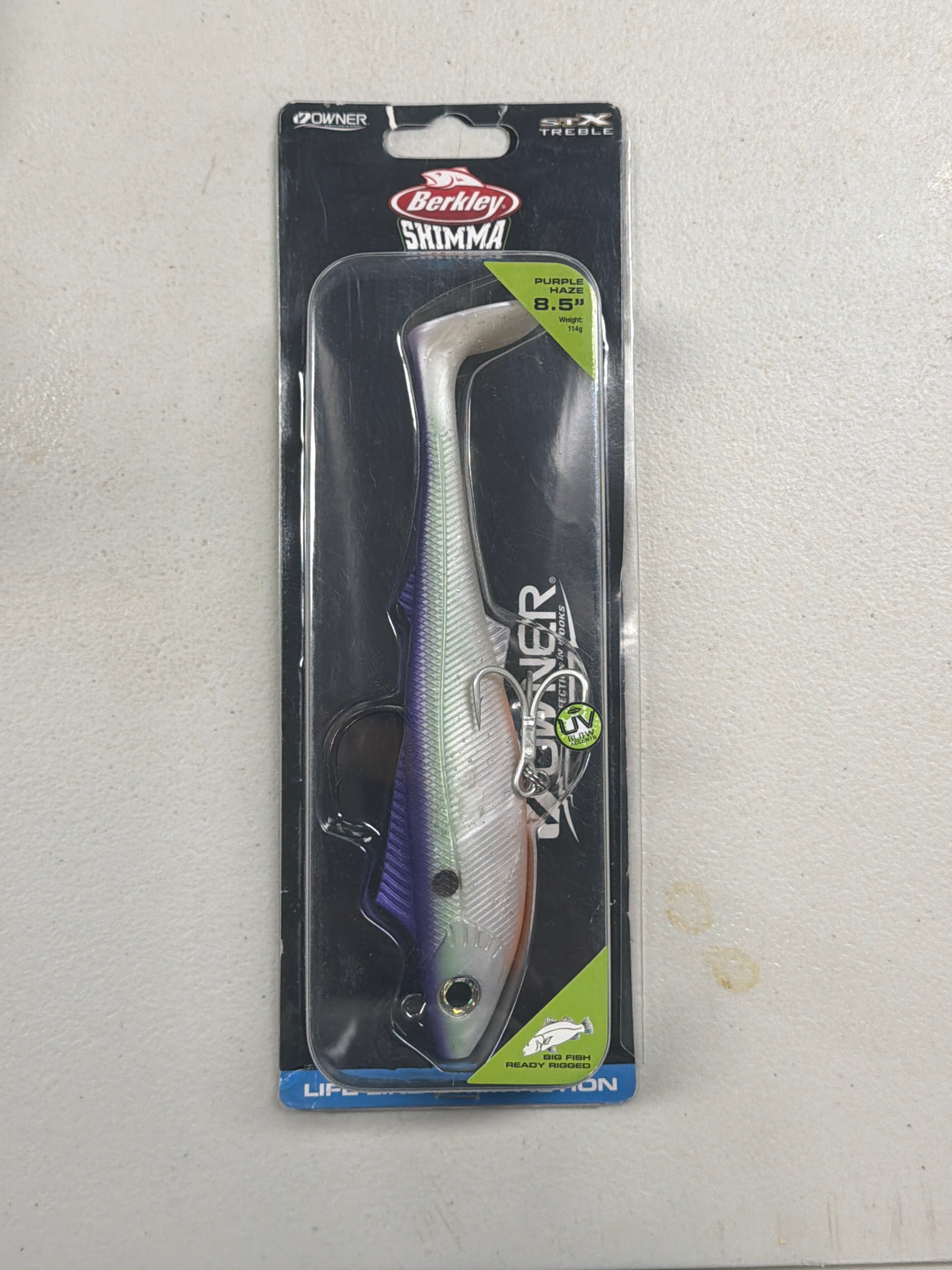 Berkeley shimma pro -rig purple haze 8.5