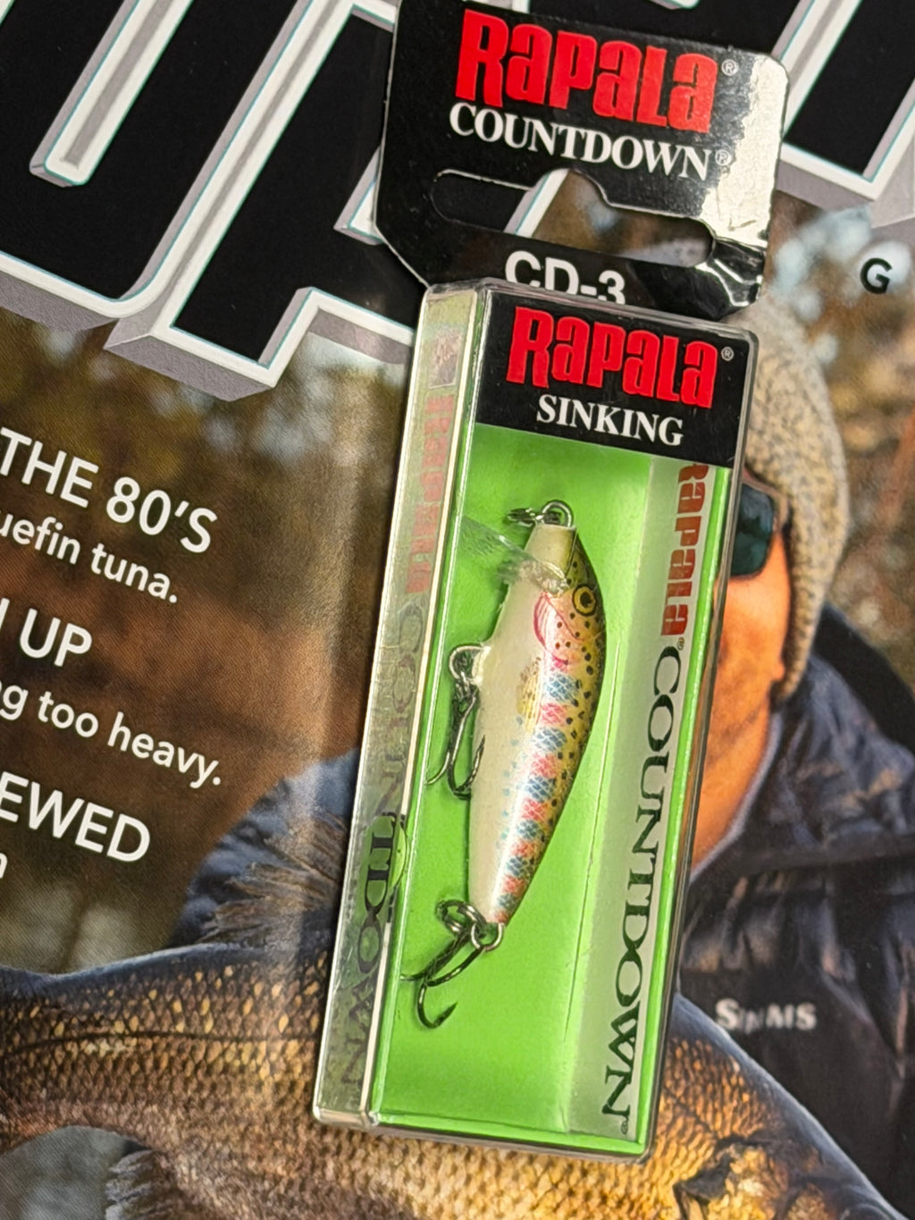 Rapala countdown CD-3 rainbow trout