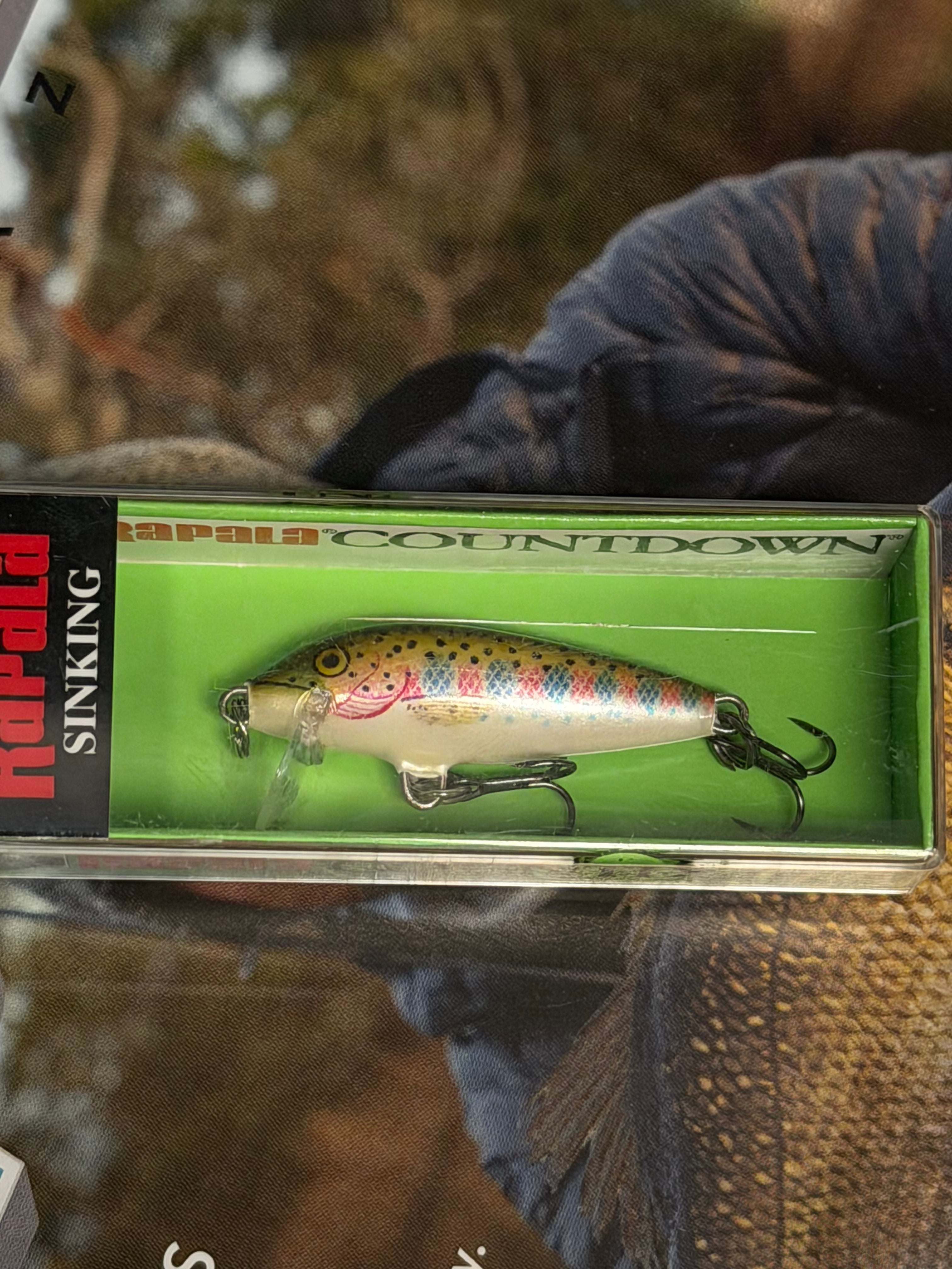 Rapala countdown CD-3 rainbow trout