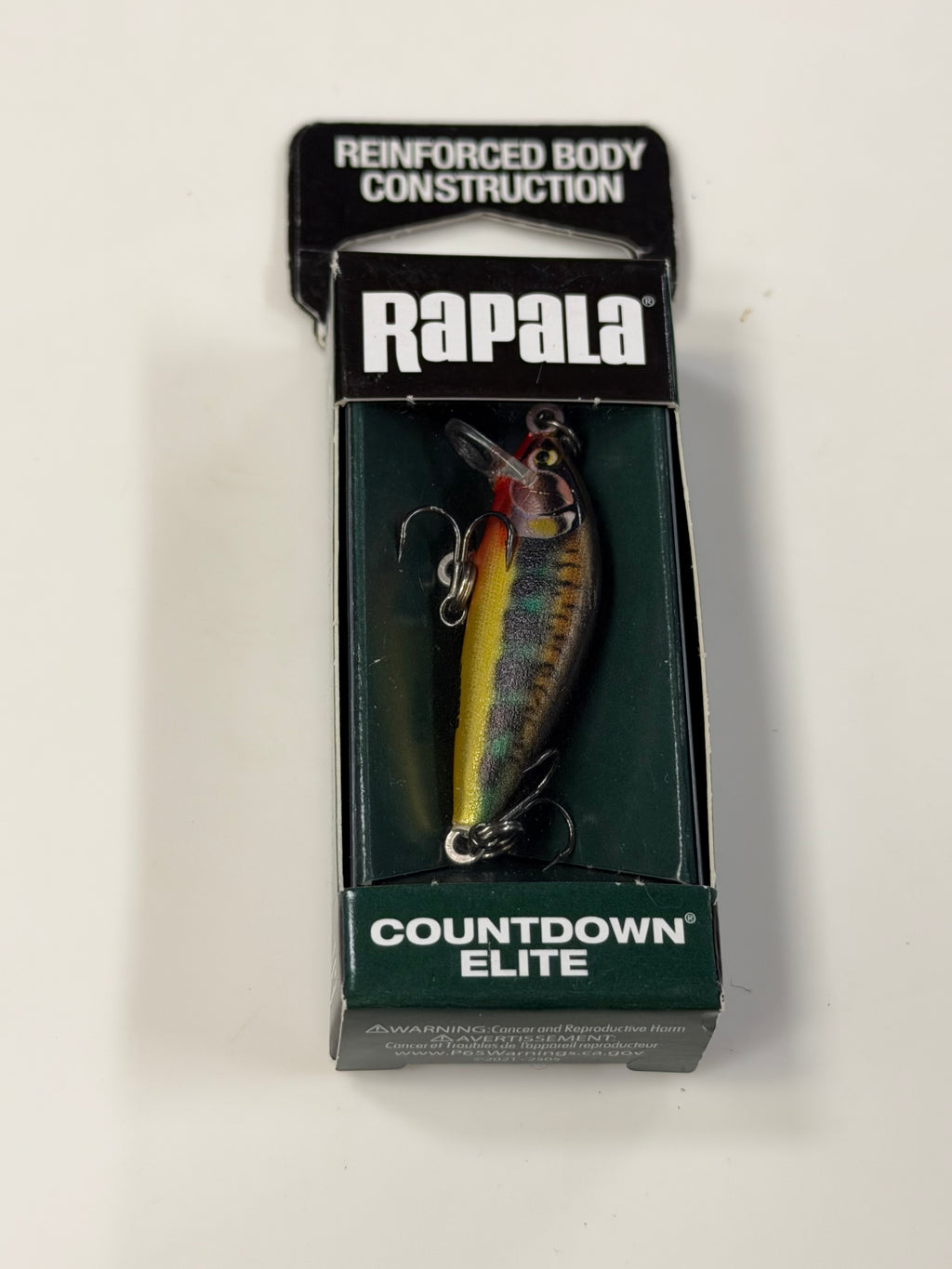 The Rapala Countdown Elite Lure colour Gilded Vairon