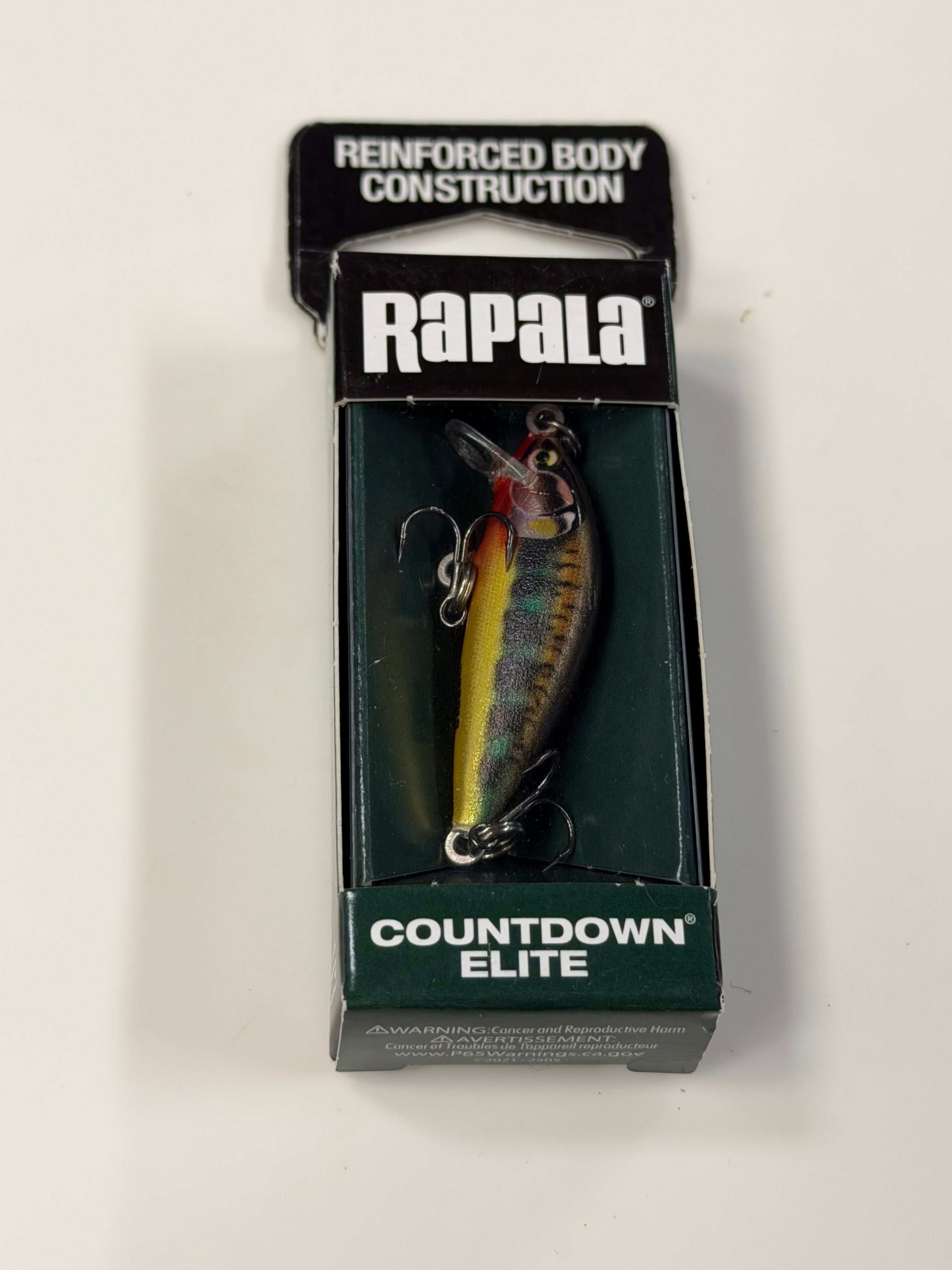 The Rapala Countdown Elite Lure colour Gilded Vairon